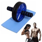 Ab Roller Exercise Wheel Core Strength Training Workout Foam Grip Abs Gym Home