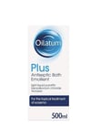 Oilatum Plus Antiseptic Bath Emollient Eczema Skin Liquid Paraffin Bottle 500ml