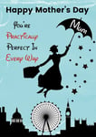 Mothers Day Card Mary Poppins