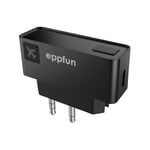 eppfun AK3046E Pro Adaptateur Bluetooth Avion, APTX Adaptive Audio Transmetteur Bluetooth 5.2, Emetteur Bluetooth avec Adaptateurs de vol d'avion