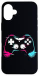 Coque pour iPhone 16 Plus Manette Esthétique Jeux Vidéo Jeux Graphiques Adolescents