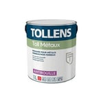 Primaire antirouille Tollens professionnelle Toll Métaux, protéger vos surfaces métalliques Votre teinte: Peinture Blanche - Conditionnement: 1 Litre