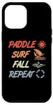 Coque pour iPhone 12 Pro Max Paddle Surf Fall Repeat Windsurfing Instructor Sailboarding