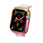 HAT PRINCE Apple Watch Series 5 44 mm bländande fodral - Gul / Rosa