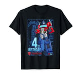 TRANSFORMERS Optimus Prime 4th Birthday T-Shirt