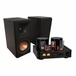 Dayton Audio HTA200BT &amp; Klipsch RP-500IIM Stereopaket Stativhögtal