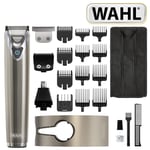 Wahl Stainless Steel 9in1 Multigroomer Hair Trimmer Kit Titanium Finish 3025735