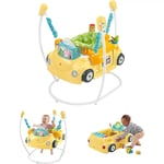 Fisher-Price Baby-Toddler Learning Toy 2-in-1 Servin’ Up Fun Jumperoo Food Truck