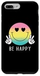 Coque pour iPhone 7 Plus/8 Plus Chemise Be Happy Heart Eyes Smile Face Peace Happy Face Love