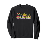 Queer King Queen Royalty LGBTQ Love & Support Pride Month Sweatshirt