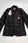 VESTE  JACKET  FEMME  CARHARTT  X'  SID BLAZER  ( BLACK RINSED) TAILLE S