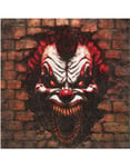 20 St Killer Clown Servetter 33x33 Cm