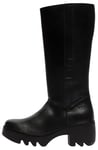 Fly London Women's TAAB512FLY Knee High Boot, Black, 2.5 UK