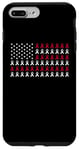 Coque pour iPhone 7 Plus/8 Plus Family HIV Awareness Red Ribbon American Flag AIDS Survivor