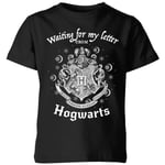 T-Shirt Enfant J'attends Ma Lettre de Poudlard - Harry Potter - Noir - 9-10 ans