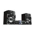 Panasonic SC-AKX710E-K 2000W Wireless Megasound Hi-Fi Speaker System with Bluetooth and Karaoke, Black