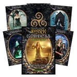 DARK GODDESS ORACLE CARDS DECK AND GUIDEBOOK SOLARUS DIVINE FEMININE NEW