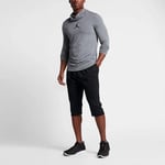 Mens Nike Air Jordan Jumpman 3/4 Length Therma Fleece Shorts Black Size Small