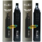 2x Wahl Groom Ease Ear & Nose Hair Trimmer