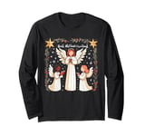 Hark The Herald Angels Sing Christmas Carol Song Long Sleeve T-Shirt