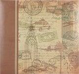 MCS MBI Industries Album de Scrapbooking de Voyage avec Pages de 30,5 x 30,5 cm à Chargement par Le Haut, 34,5 x 32,625 cm, Papier, Multicolore