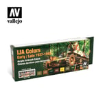 AIRBRUSH PAINTS - VALLEJO MODEL AIR - IMPERIAL JAPANESE ARMY IJA SET (8 x 17ML)