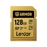 Lexar SDXC ARMOR Gold 128 GB R280/W210 (V60)