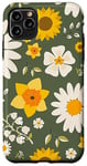 iPhone 11 Pro Max Yellow and White Flowers Floral Love Summer Pattern Case