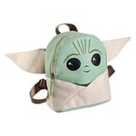 CERDÁ LIFE'S LITTLE MOMENTS Casual Polipiel 3D de Grogu de The Mandalorian-Licencia Oficial Disney para Mujer, Multicolor, Pequeña-Mochila Mini Perfecta para Llevar Todas Tus Cosas ordenadas