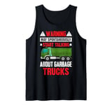 Funny Garbage Trucks Pun Tee For Truck Lovers Tank Top