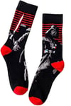 DARTH VADER | Mens Clone Star Wars Black Red Socks | One Size UK 6-11 EU 40-46