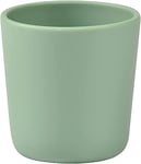 BÉABA, Verre/Tasse apprentissage pour Enfant/Bébé, 100% silicone, Matière Douce et très résistante, Compatible micro-onde, Vert Sauge