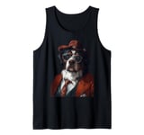 Bernese Mountain Dog Suit Tank Top