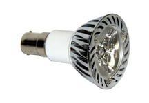 LED-PÆRE SPOT BA15S 3 WATT 12V