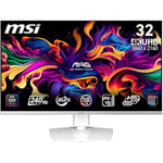 MSI MPG 321URXW QD-OLED écran Gaming 31.5 Pouces 4K UHD - Dalle Quantum Dot OLED 3840 x 2160, 240Hz - 0.03ms, 99 Purcent DCI-P3, DisplayHDR True Black 400, KVM, RGB - DP 1.4a, HDMI 2.1, USB Type-C