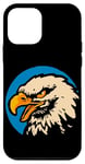 iPhone 12 mini Retro Bald Eagle Bird American Animals Case