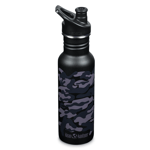 Klean Kanteen - Vattenflaska Classic Narrow Sport Cup Black Camo 532 ml