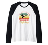 Quote Surely Not Everybody was Kung Fu Fighting Raglan Baseball Tee