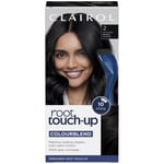 Clairol Root Touch-Up Permanent Hair Dye Long-lasting Intensifying Colour with Full Coverage 30ml (Various Shades) - 2 Black