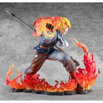 One Piece Sabo Fire Fist Inheritance 1/8 P.O.P. Limited Megahouse in Brown Box