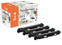 Peach-lasertoner som passar till Brother TN-247 Lasertoner Multipack, 4-pack