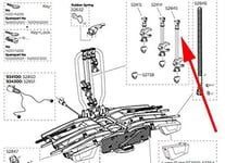 Thule 52845 Bras 620Mm Pour Easyfold Xt 934