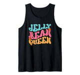 Jelly Bean Queen Groovy Lettering Vibes Tank Top