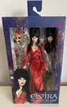 NECA Official Elvira Mistress of the Dark “Red, Fright, and Boo 8" Clothed