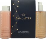 Lancaster 2 Step Cleansing Routine Gift Set 400ml Refreshing Express Cleanser + 400ml Comforting Perfecting Toner