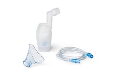 OMRON NEB6021 Child Mask Replacement | Aerosol Nebuliser Replacement Set for Omron C102 Total Nebuliser | Child Mask, Air Tube | OMRON Original Accessory