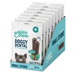 Edgard & Cooper Treats Dental Stick, Small - Mint and Strawberry - (8 x 7 stick pack), Natural Dog Chew Sticks, Dental Hygiene, One per Day, Low Calorie, Long Chewing, Fresh Breath