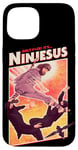 iPhone 15 It's Ninjesus 80s Action Movie Atheist Christian Ninja Jesus Case