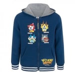 Yo-Kai Watch Boys Characters Full Zip Hoodie - 4 Years