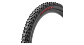 Pneu vtt pirelli scorpion    e mtb m rouge